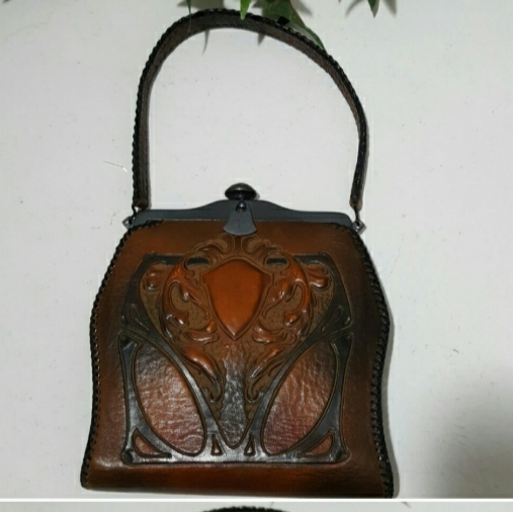 Jemco Art Nouveau Design Antique Bag